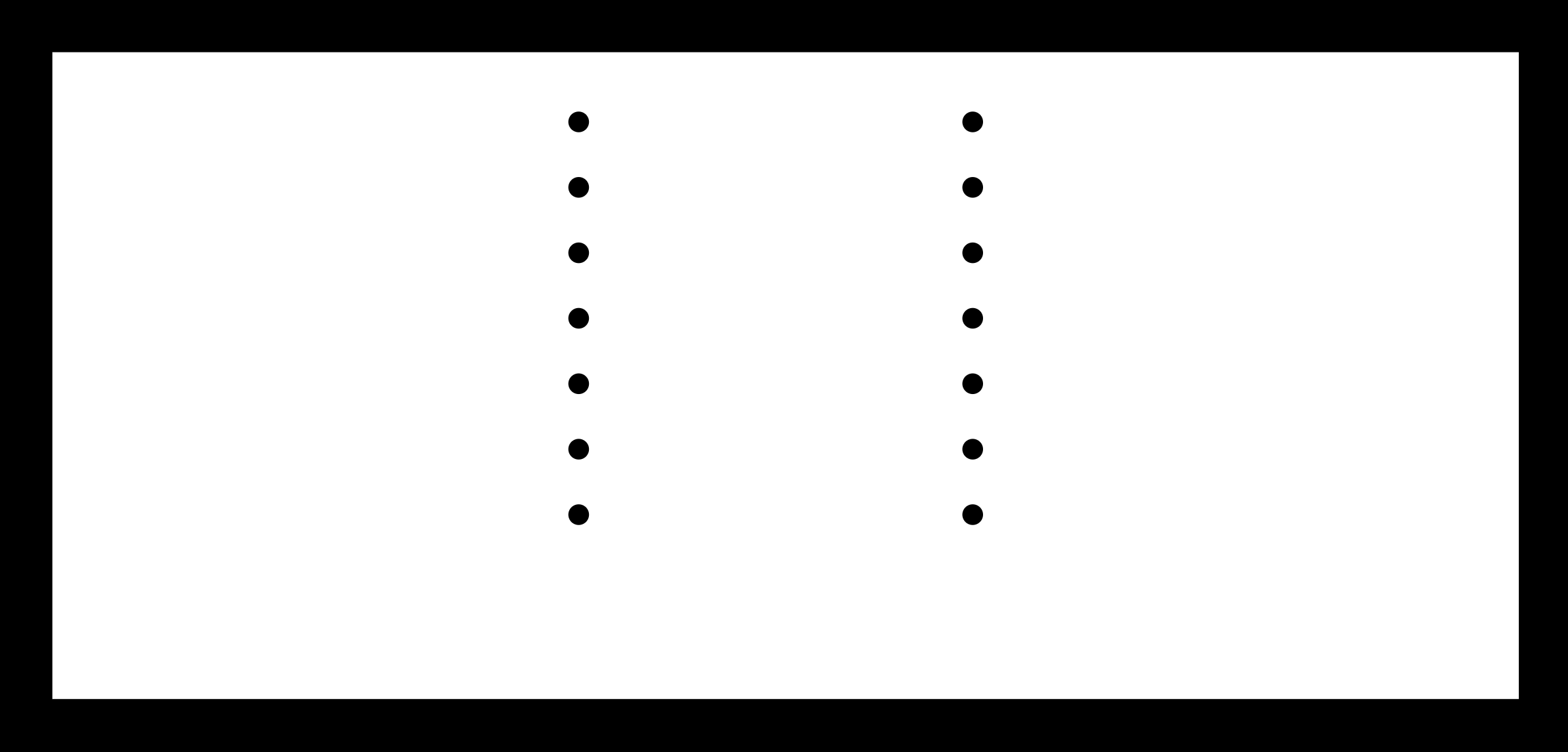 Outline and Holes of Second PCB